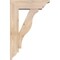 Ekena Millwork Funston Traditional Smooth Bracket w/ Offset Brace, Douglas Fir, 5 1/2"W x 16"D x 24"H BKT0604X16X24FST01SDF - alternate 3